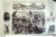 Le Journal Illustré 1866 N°126 St Etienne (42) Deauville (14) Espagne Madrid émeute - 1850 - 1899