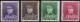 Timbres Belgique - COB 317/24** MNH - Type Albert En Casquette - Tâche Rouille Sur 322A - Cote 410 - 1931-1934 Quepis