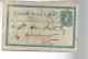 52860 ) Canada Postal Stationery Montreal 1879 Postmark Duplex - 1860-1899 Regering Van Victoria