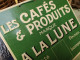 Ancien Carton Publicitaire Les Cafés & Produits Marque A La Lune Calendrier Éphéméride. - Paperboard Signs