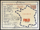 1954 Carte QSL 92 VANVES - R. Jourdan F8L0 (illustration Carte De France) - Altri & Non Classificati