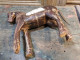 Delcampe - Paire De Chevaux Orientaux Bois Ornements Laiton Nacre Os / Cheval Horse - Art Oriental