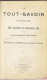 Le Tout-savoir Universel (Édition Spéciale Pour La Belgique) Édit. Dechenne, Bruxelles, Vers 1897, 494 Pages - Encyclopédies