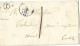 FRANCE LETTRE TAXE 1 MANUSCRITE BOITE RURALE MOISSAC ( LOZERE ) POUR MURAT ( CANTAL ) DE 1850    LETTRE COVER - 1945-47 Ceres De Mazelin