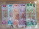 Sri Lanka Complete SET 20 50 100 500 1000 Rupee UNC 2010 2011 5x - Sri Lanka