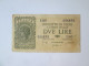 Italy 2 Lire 1944 Banknote See Pictures - Italië – 2 Lire