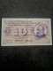 BILLET CIRCULE 10 FRANCS SUISSE 5ème Série 22 DECEMBRE 1960 / BANKNOTE - Suiza