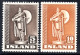 1839.ICELAND. 1947 THORFIN KARISEFNI 5KR, 10KR. PERF. 11.5 #230a,231a  MNH - Unused Stamps