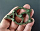 C.3rd Century AD Large Fragment Of A Bronze Celtic Applique With A Triskele As Motif - Archaeology