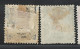 Portugal Azores Ponta Delgada Stamps |1897 | King D. Carlos I 2 1/2r | #13 | MH & Used - Ponta Delgada