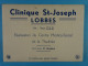 Clinique St-Joseph Lobbes Réalisation Du Centre Médico-Social De La Thudinie 12 Cartes-vues (grand Format) - Lobbes