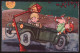 Cartolina Illustrata Guida Spericolata Bambino E Bambina - Viaggiata 1931 - Boriss, Margret