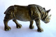 FIGURINE STARLUX ZOO 1971 1710bis GRAND RHINOCEROS INDIEN Incomplet - Pas Clairet Elastolin Ougen Jim Cyrnos - Starlux