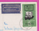 292971 / Germany DDR Leipzig Hotel International PC USED 1967 -15 Pf. Karl Marx Und Friedrich Engels - Komm. Manifests - Karl Marx