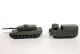 ROCO MINITANKS HO N°329 LEOPARD 2 CHAR COMBAT + N°515 M548 TRANSPORTEUR MUNITION - MODELE REDUIT MILITAIRE (1712.3) - Tanks