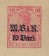 ROMANIA ROUMANIE Postkarte 10 BANI OCCUPAZIONE ; Detail & Condition See 2 Scans ! LOT 163 - 1ste Wereldoorlog (Brieven)