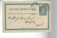 52889 ) Canada Postal Stationery Montreal Postmark  Duplex 1876 - 1860-1899 Reign Of Victoria