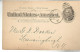 52908 ) USA Postal Stationery Danbury Postmark  Duplex 1897 - ...-1900