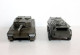 ROCO MINITANKS HO N°329 LEOPARD 2 CHAR COMBAT + N°306 TPZ1 CHAR BLINDE TRANSPORT - MODELE REDUIT MILITAIRE (1712.4) - Tanks