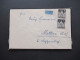 1948 Bizone Bauten Nr.73 (2) Drucksache / Trauerbrief Stempel Niedermurach Oberviechtach (Bayern) - Storia Postale