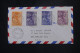 NOUVELLE HEBRIDES - Série UPU Sur Enveloppe De Port Vila Pour Les USA En 1949 - L 147297 - Briefe U. Dokumente