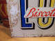 Ancienne Plaque Tôle Publicitaire Biscottes LUC - Waschen & Putzen