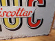 Delcampe - Ancienne Plaque Tôle Publicitaire Biscottes LUC - Nettoyage