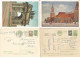 Delcampe - Russia Empire & USSR Postcards & Postal History Lot In 34 Pcs Including Scarce Propaganda Reg To Libya (18scans) - Collections