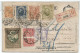 Russia Empire & USSR Postcards & Postal History Lot In 34 Pcs Including Scarce Propaganda Reg To Libya (18scans) - Collezioni