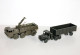 ROCO MINITANK HO Z-230 FAUN WRECK TRUCK GRUE TREUIL CABESTAN + CAMION TRANSPORT TOMBEREAU MINIATURE MILITAIR (1712.13.1) - Schaal 1:87