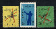 Iran 1960 Yv & T 953/55**, Mi 1077/79**, Sc. 1156/58**, MNH - Iran