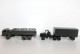 ROCO MINITANKS HO - Z-167 CAMION PORTE CONTAINER + N°190 CAMION FAUN - MODELE REDUIT MILITAIRE (1712.18.2) - Scala 1:87