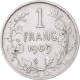 Monnaie, Belgique, Leopold II, Franc, 1909, TB+, Argent, KM:56.2 - 1 Franc