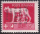 Italy 1945 Sa 12de Italia Locali Imperia CLN Local MNH** "missing Dot On I" Variety - Nationales Befreiungskomitee