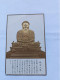 BEAUTIFUL RARE ANTIQUE POSTCARD JAPAN BUDDHA GOLD PAINTED USED NOT CIRCULATED - Buddismo