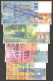 Set 4 Pcs Switzerland 10 20 50 100 Francs 1996-2005 AUNC To GEM UNC - Suiza