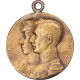 Belgique, Médaille, Albert Et Elisabeth, 1914, L'Hommeau, TTB, Cuivre - Autres & Non Classés