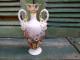 Ancien Vase Porcelaine De Paris Anses Têtes De Chérubins / Amours Angelots Anges - Andere & Zonder Classificatie