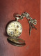 MONTRE A GOUSSET En ARGENTAN Vers 1890 - 1900 Mécanique Chaine + 2 Clefs A REVISER Tourne Un Peu Puis S'arrête - Watches: Bracket