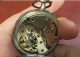 Delcampe - MONTRE A GOUSSET ART NOUVEAU Vers 1890 - 1900 Mécanique - Ressort Cassé à Remplacer - Horloge: Zakhorloge