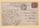 Ambulant De Nuit - Paris A Lyon 2° C - 1906 - Poste Ferroviaire