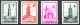 Timbre - Belgique - COB 519/26**MNH - Série Dite Les Beffrois - 1939 - Cote 65 - Unused Stamps