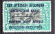 Timbre - Ruanda Urundi - COB 28/35* - 1916 - Surchargé En Typographie - Type B - Cote 86 - Unused Stamps