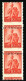 REPUBBLICA 1946 DEMOCRATICA 10 L.STRISCIA DA TRE DENTELLATURA FORTEMENTE SPOSTATA IN BASSO N. 17Eb ** MNH C. DIENA - Errors And Curiosities