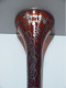 Delcampe - -JOLI ANCIEN VASE SOLIFLORE VERRE PEINT ROUGE Décor MOTIFS Argentés    E - Vasen