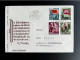 EAST GERMANY DDR 1953 CIRCULATED FDC KARL MARX 05-05-1953 OOST DUITSLAND DEUTSCHLAND - 1950-1970