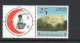 MEDICINE - QATAR -selection Inc 2004 RED CRESCENT PAIR,,2011 DEAF WEEK  MINT NEVER HINGED - Drogen