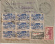 DAHOMEY - 1945 - ENV. RECO AVION CENSURE De DJOUGOU ! => DOUALA (CAMEROUN) - Cartas & Documentos