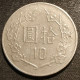 CHINE - CHINA - TAIWAN - 10 YUAN ( DOLLAR ) 1981 - KM 553 -  Chiang Kai-Shek - Taiwan