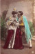 COUPLE - Couple Déguisé En Roi Et Reine - Colorisé - Carte Postale Ancienne - Paare